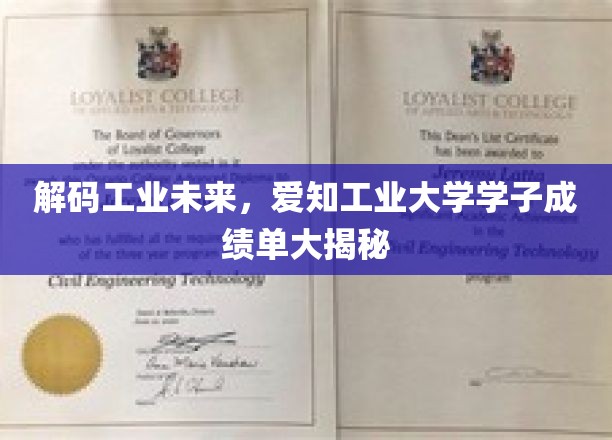解码工业未来，爱知工业大学学子成绩单大揭秘