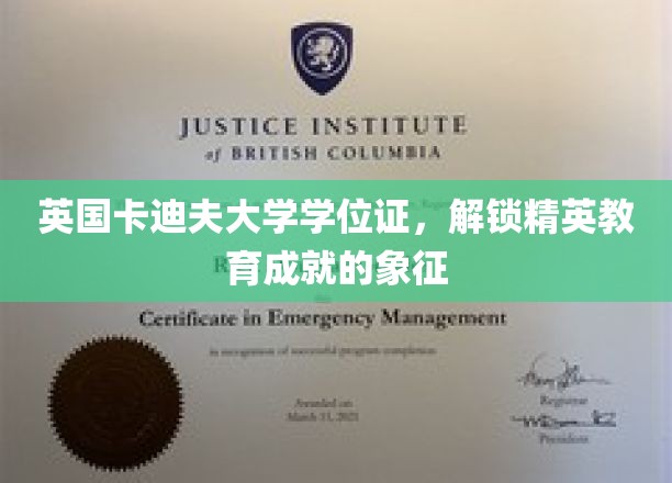 卡迪夫荣耀，英国卡迪夫大学学位证，开启精英之路的通行证