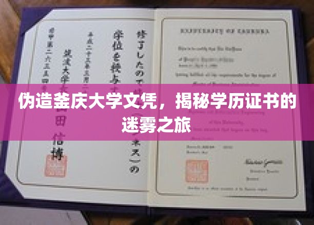 伪造釜庆大学文凭，揭秘学历证书的迷雾之旅