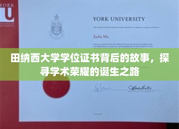揭秘田纳西大学学位证书的传奇历程，探寻学术荣耀的诞生奥秘