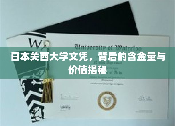 揭秘日本关西大学文凭，真实含金量与职场价值大剖析