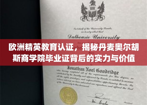 解码丹麦奥尔胡斯商学院，欧洲精英教育认证的卓越实力与深远价值