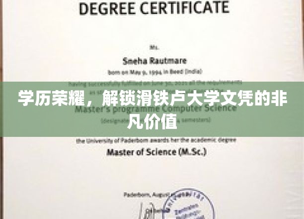 学历荣耀，解锁滑铁卢大学文凭的非凡价值