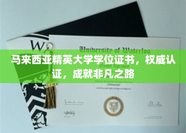 马来西亚精英大学证书，解锁卓越成就之旅
