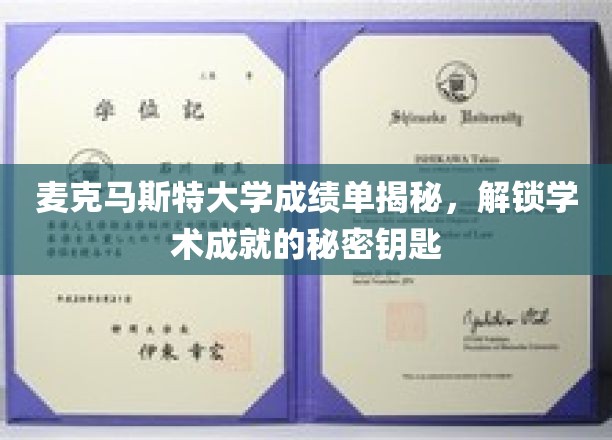 麦克马斯特大学成绩单揭秘，解锁学术成就的秘密钥匙