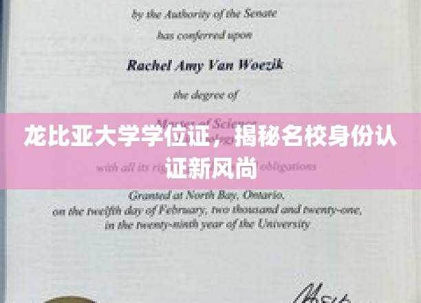 龙比亚大学学位证，彰显名校身份认证新潮流