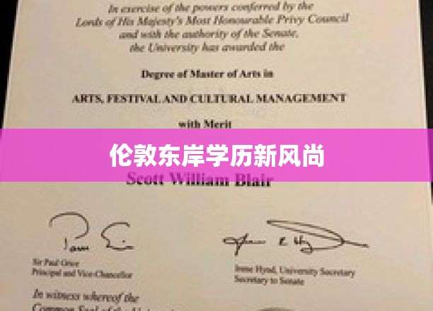 伦敦东岸，新锐学府崛起，引领都市教育新潮流