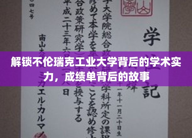 探秘不伦瑞克工业大学，揭秘学霸背后的非凡历程