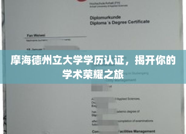 解锁学术荣耀，摩海德州立大学学历认证之旅