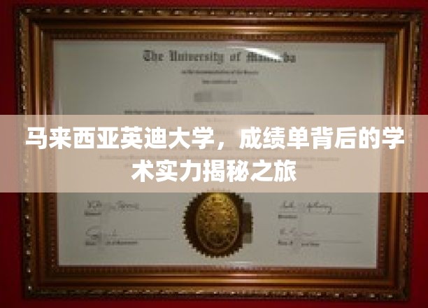 解码英迪，马来西亚顶尖学府背后的学术魅力探索之旅