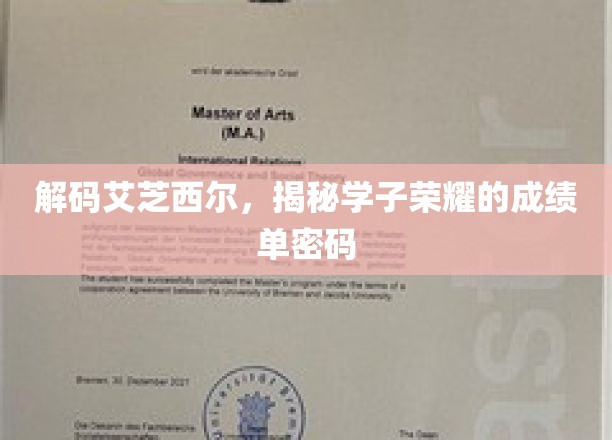 艾芝西尔传奇，解锁学子荣耀的卓越成绩之谜