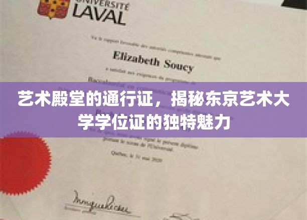 东京艺大学位证，艺术之门的独特印记