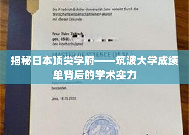 揭秘日本顶尖学府——筑波大学成绩单背后的学术实力