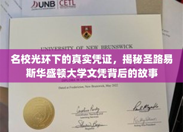 圣路易斯华盛顿大学文凭揭秘，名校背后的真实求学轨迹