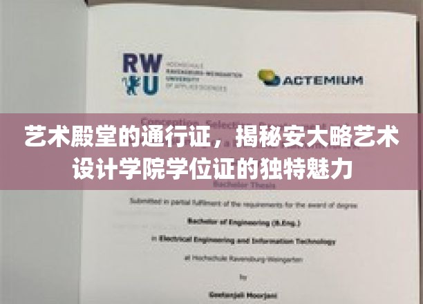 艺术殿堂的通行证：探秘安大略艺术设计学院学位证的独特风采