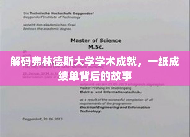 探索弗林德斯大学卓越之光，揭秘成绩单背后的学术传奇
