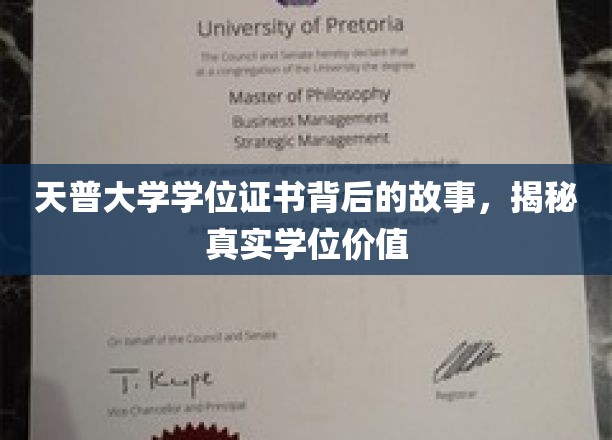 探寻天普大学学位背后的秘密，价值背后的真实面纱