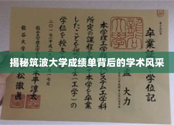 探秘筑波大学，成绩单背后的学术魅力全解析