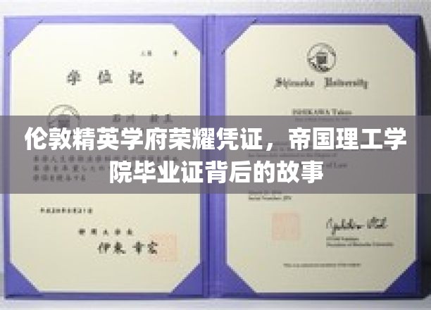 帝国荣耀，揭秘伦敦精英学府的毕业证传奇