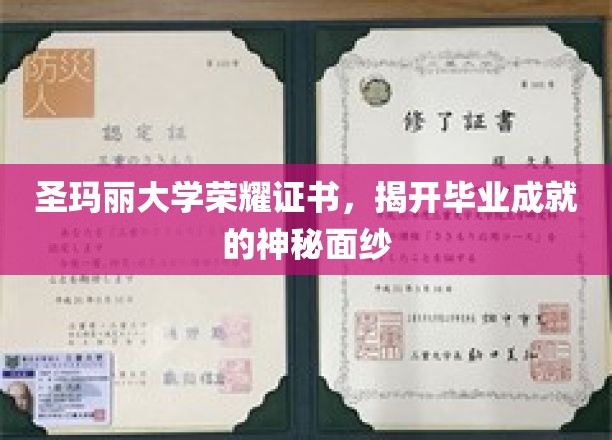 圣玛丽大学荣耀证书，揭开毕业成就的神秘面纱