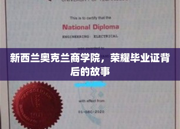 新西兰奥克兰商学院，荣耀毕业证背后的故事