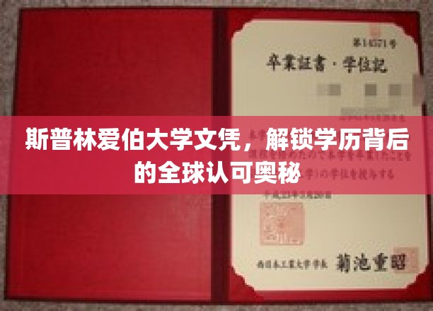 斯普林爱伯大学文凭，解锁学历背后的全球认可奥秘