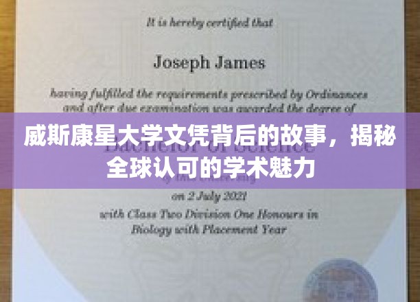 威斯康星大学文凭背后的故事，揭秘全球认可的学术魅力