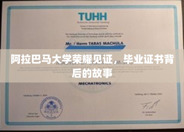 阿拉巴马大学荣耀印记，毕业证书背后的故事