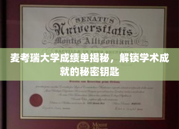 麦考瑞大学成绩单背后的学术密码，探寻卓越成就的奥秘