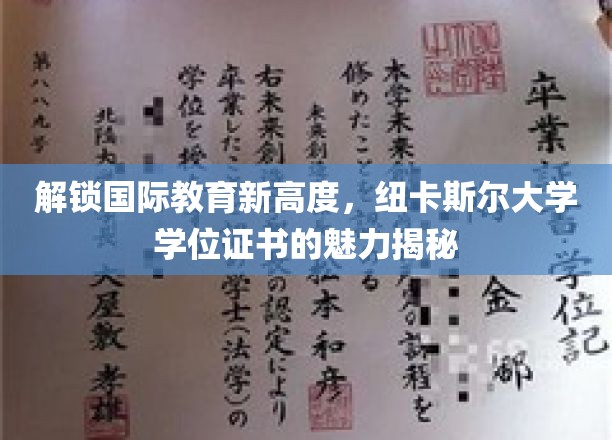 跨越国界，纽卡斯尔大学学位证书的全球认可魅力解析