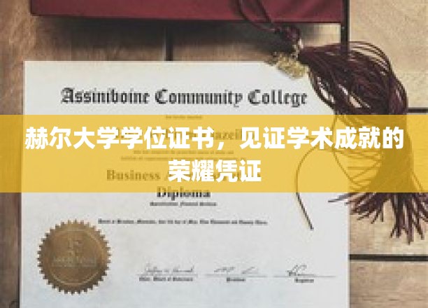 荣耀加冕，赫尔大学学位证书，承载学子辉煌成就的象征
