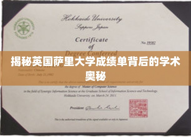 揭秘英国萨里大学成绩单背后的学术奥秘
