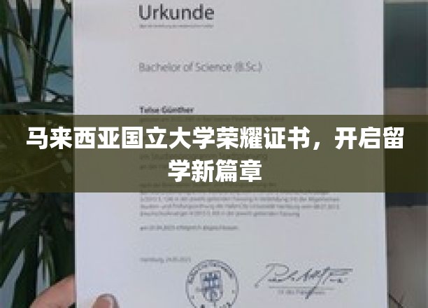 马来西亚国立大学证书，助力学子踏新留学征程