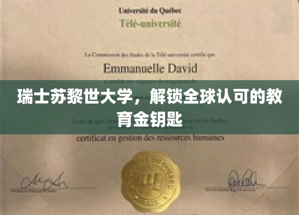 苏黎世学府，开启国际教育认可新篇章