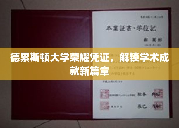 德累斯顿大学荣耀启航，解锁学术巅峰的新里程碑