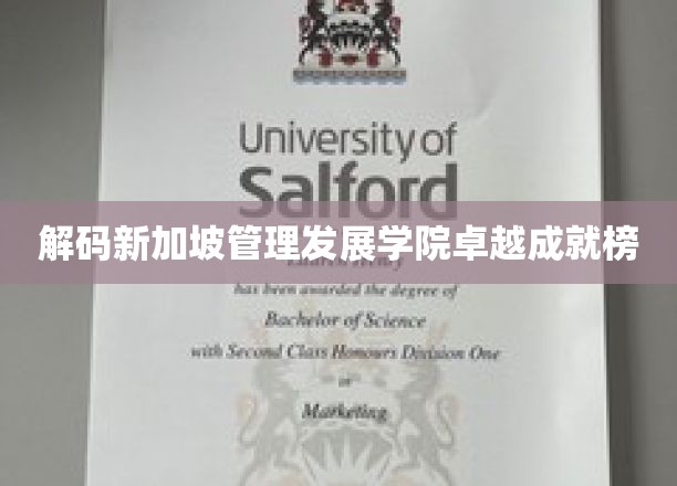 新加坡管理发展学院，揭秘卓越成就背后的秘密力量