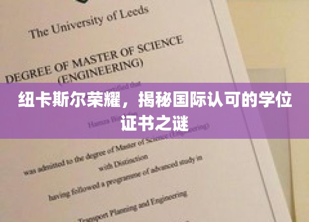 纽卡斯尔大学学位证书背后的国际认可奥秘揭晓！