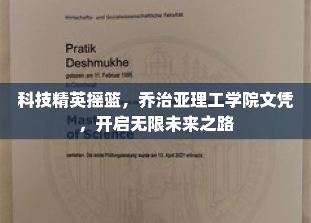 解码未来精英，乔治亚理工学院文凭，解锁无限职业可能