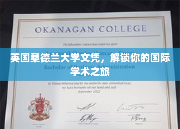 英伦学府通行证，桑德兰大学文凭，开启你的全球学术探索之旅