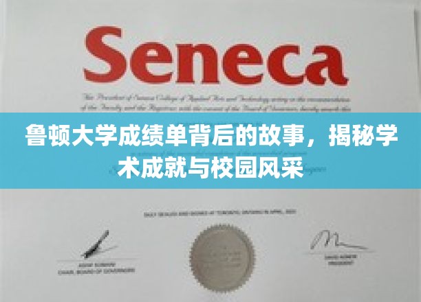 鲁顿大学成绩单背后的故事，揭秘学术成就与校园风采