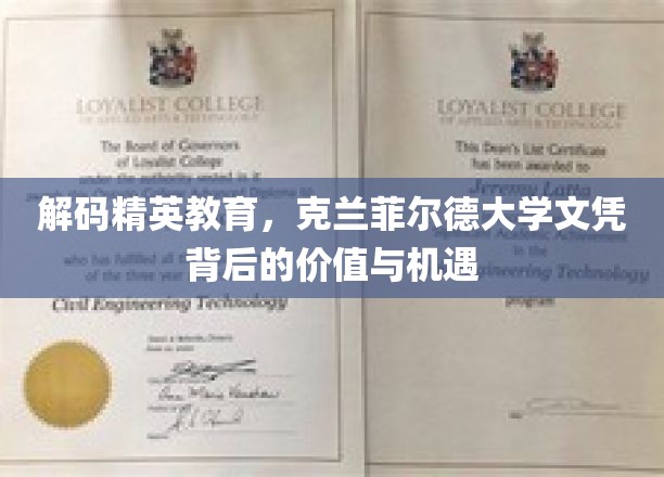 精英教育揭秘，克兰菲尔德大学学位的隐秘优势与无限可能