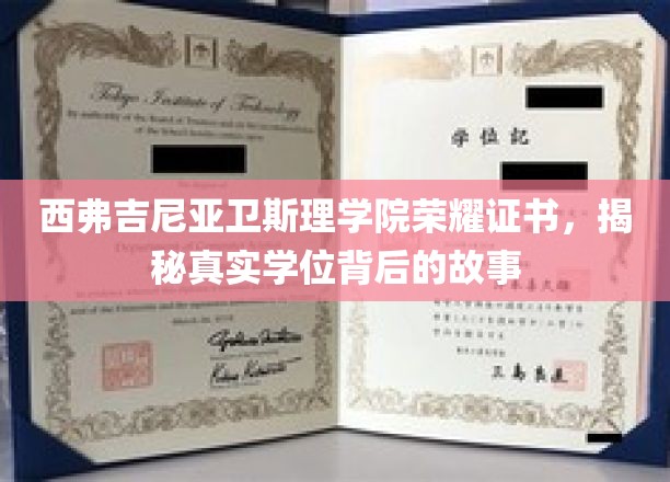 探寻西弗吉尼亚卫斯理学院荣耀证书背后的学位传奇