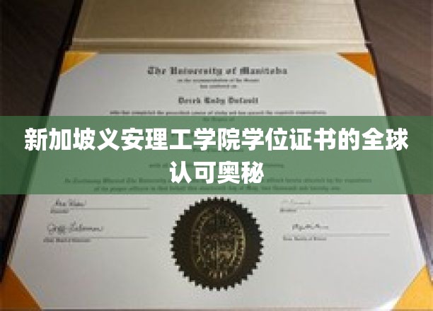 解码新加坡义安理工学院学位证书的国际通行证之谜