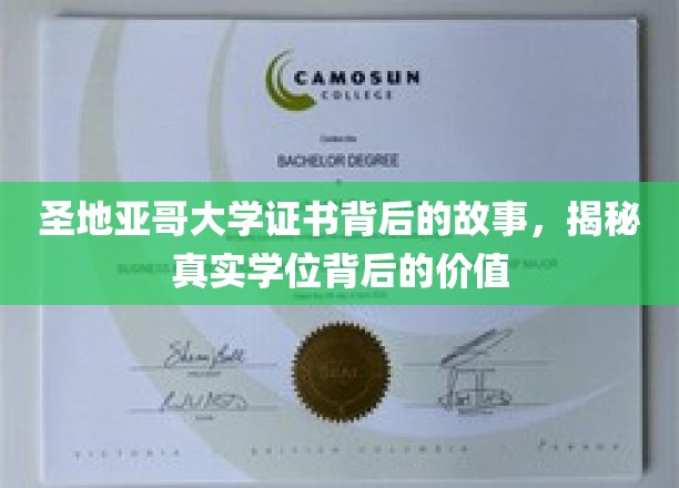 圣地亚哥大学证书背后的故事，揭示真实学位背后的价值