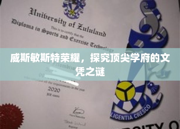 威斯敏斯特荣耀，探寻顶尖学府的文凭之谜