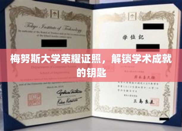 梅努斯荣耀证书，开启学术巅峰之旅的密钥