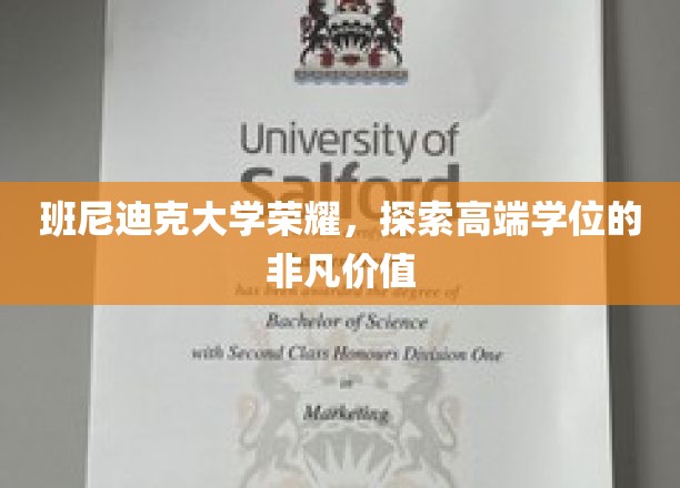 班尼迪克荣耀之路，解码精英学位的卓越魅力