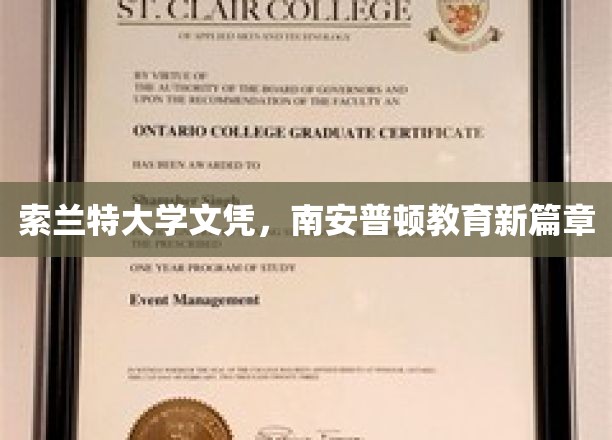 索兰特大学荣耀启航，南安普顿教育领域新纪元