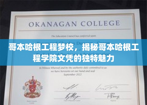 哥本哈根工程学院，探索文凭背后的全球教育传奇