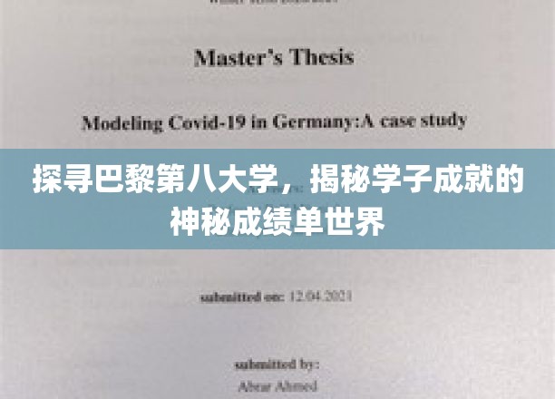 巴黎第八大学风云录，解码学子辉煌背后的神秘成绩单